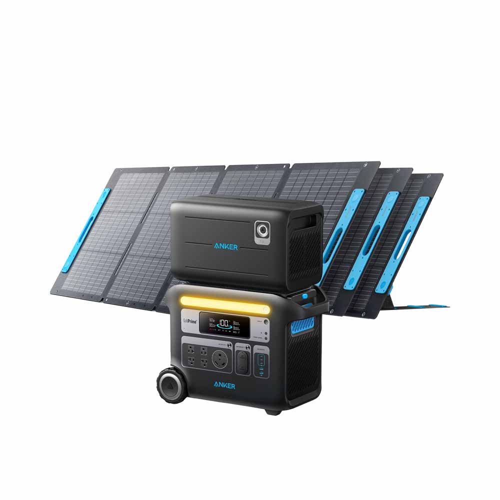 Anker Solar Generator 767 - PowerHouse 2048Wh with 3 x 200W Solar