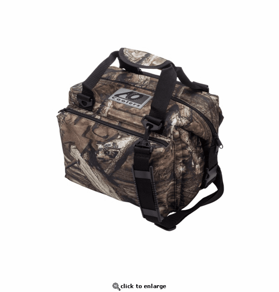AO Coolers 12 Pack Deluxe Mossy Oak Cooler