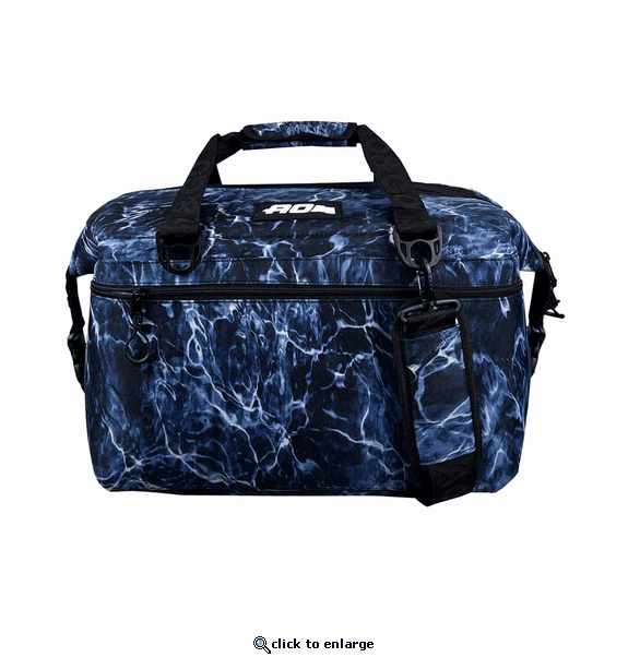 AO Coolers Mossy Oak Elements Series 24 Pack Cooler - Bluefin