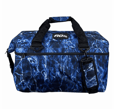 AO Coolers Mossy Oak Elements Series 48 Pack Cooler - Bluefin