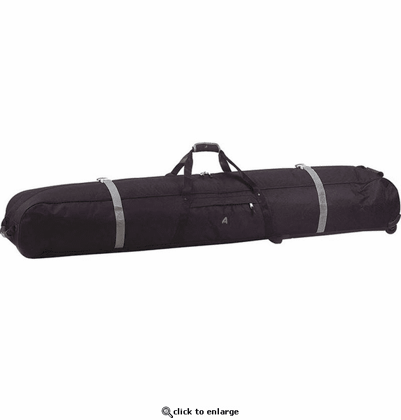 Athalon Multi Use Wheeling Padded Ski/Snowboard Bag - 185cm - Black