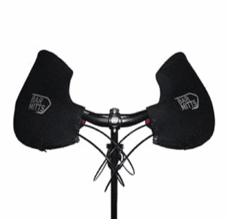 Bar Mitts Cold Weather Mountain Commuter Bike Handlebar Mittens for Bar Ends Mirror - XL - Extreme
