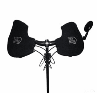 Bar Mitts Cold Weather Mountain Commuter Bike Handlebar Mittens for Bar Ends Mirror - XL - Extreme