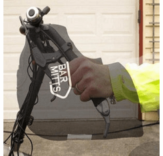 Bar Mitts Cold Weather Mountain Commuter Bike Handlebar Mittens for Bar Ends Mirror - XL - Extreme