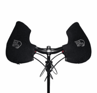 Bar Mitts Cold Weather Mountain Commuter Bike Handlebar Mittens for Bar Ends - XL - Extreme