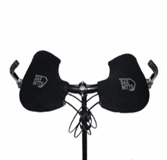 Bar Mitts Cold Weather Mountain Commuter Bike Handlebar Mittens for Bar Ends - XL - Extreme