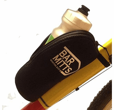 Bar Mitts Winter Bot Neoprene Bicycle Water Bottle Cover - Black