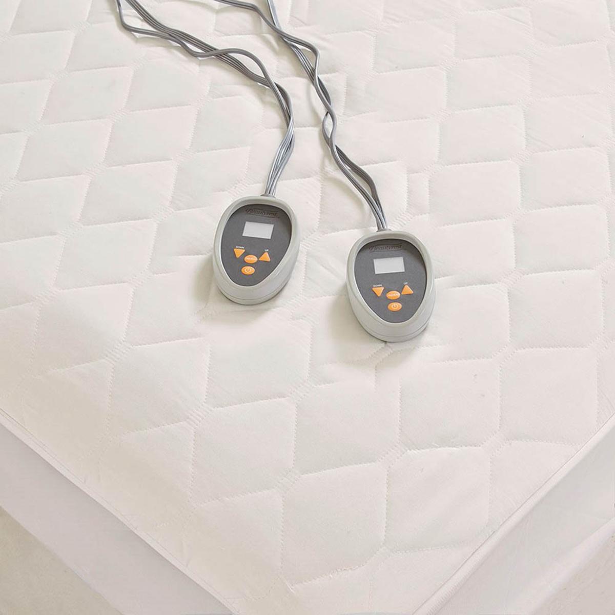 Beautyrest Cotton Deep Pocket Heated Mattress Pad with 20 Heat Settings -  Queen - My Cooling Store