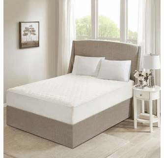 Beautyrest Cotton Deep Pocket Heated Mattress Pad with 20 Heat Settings -  Queen - My Cooling Store