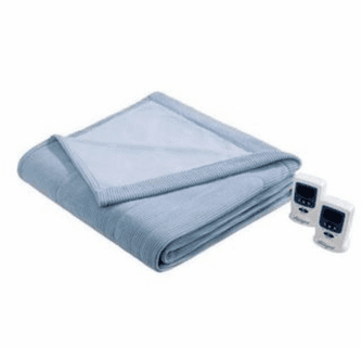 Beautyrest Electric Micro Fleece Heated Blanket - Twin