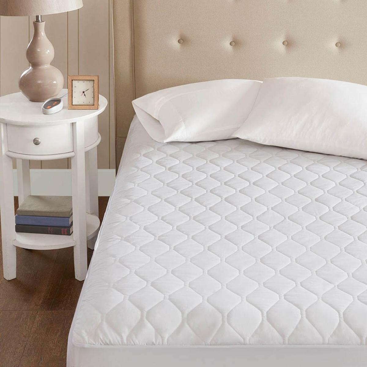 Beautyrest Heated Microfiber Mattress Pad with 3M Scotchgard - Twin / Twin  XL - My Cooling Store