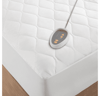 Beautyrest Heated Microfiber Mattress Pad with 3M Scotchgard - Twin / Twin XL