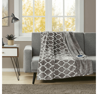 Beautyrest Heated Ogee Throw - 60"W x 70"L