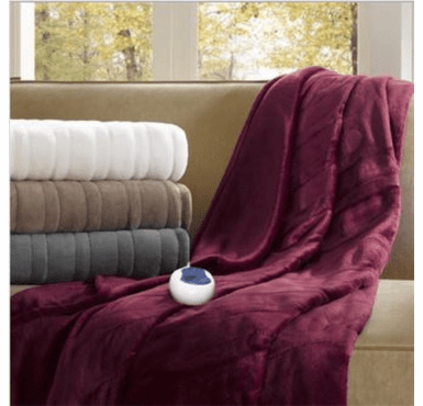 Beautyrest Heated Plush Throw