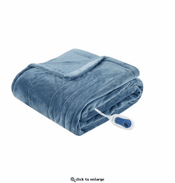 Beautyrest Heated Plush Throw - 60