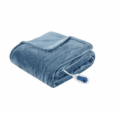 Beautyrest Heated Plush Throw - 60"W x 70"L