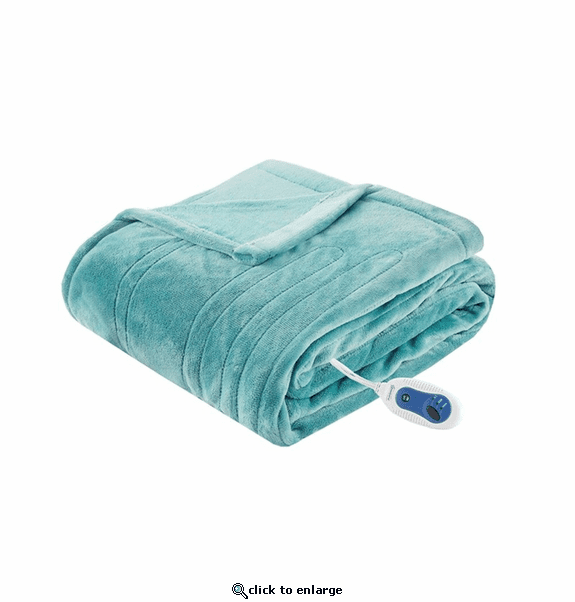 Beautyrest Heated Plush Throw - 60