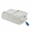 Beautyrest Heated Zuri Oversized Faux Fur Throw - 50
