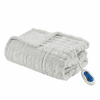 Beautyrest Heated Zuri Oversized Faux Fur Throw - 50