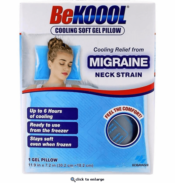 BeKOOOL Reusable Cooling Soft Gel Pillow