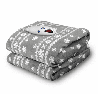 Biddeford Blankets Micro Plush Electric Heated Throw with Digital Controller  - My Cooling Store