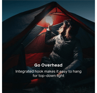 BioLite Alpenglow 250 Lumen Multicolor USB Lantern