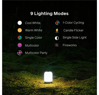 BioLite Alpenglow 500 Lumen Multicolor USB Lantern