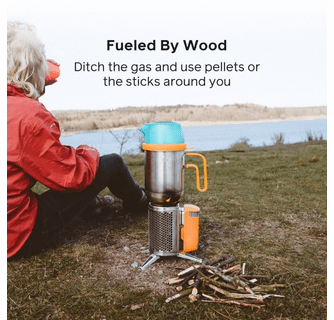 BioLite CampStove Complete Cook Kit - Portable Wood Cooking System