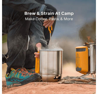 BioLite CampStove KettlePot & Coffee Set Camping Stove Cookware Accessory