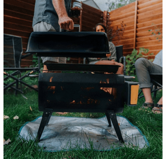 BioLite FirePit Grill Lid - Enamel Coated Lid For FirePit