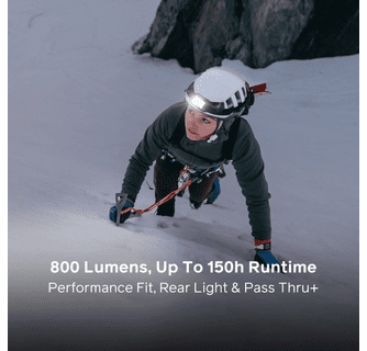 BioLite HeadLamp 800 Pro Performance USB HeadLamp - Midnight Gray