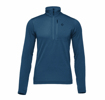 Black Diamond Men's Coefficient LT Quarter Zip Pullover