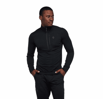 Black Diamond Men's Coefficient LT Quarter Zip Pullover