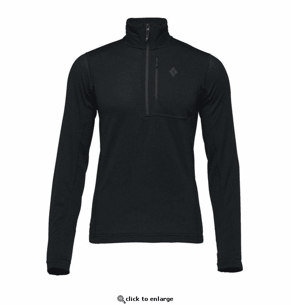 Black Diamond Men's Coefficient LT Quarter Zip Pullover