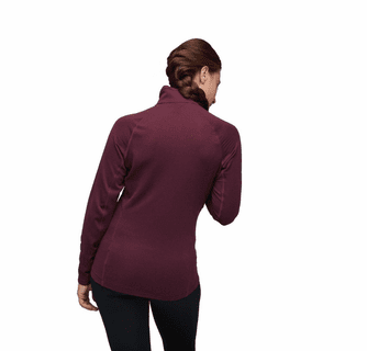 Black Diamond Women's Coefficient LT Quarter Zip Pullover