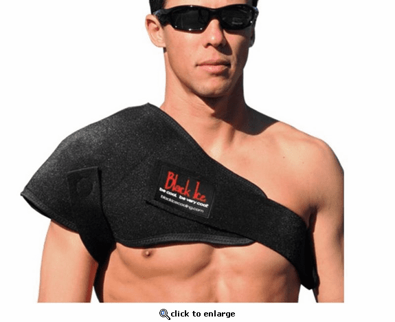 Black Ice CoolTherapy System - Shoulder Wrap (4 Pack)