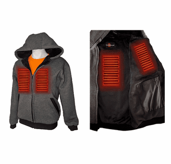 California Heat 7V Heated Fleece Hoodie