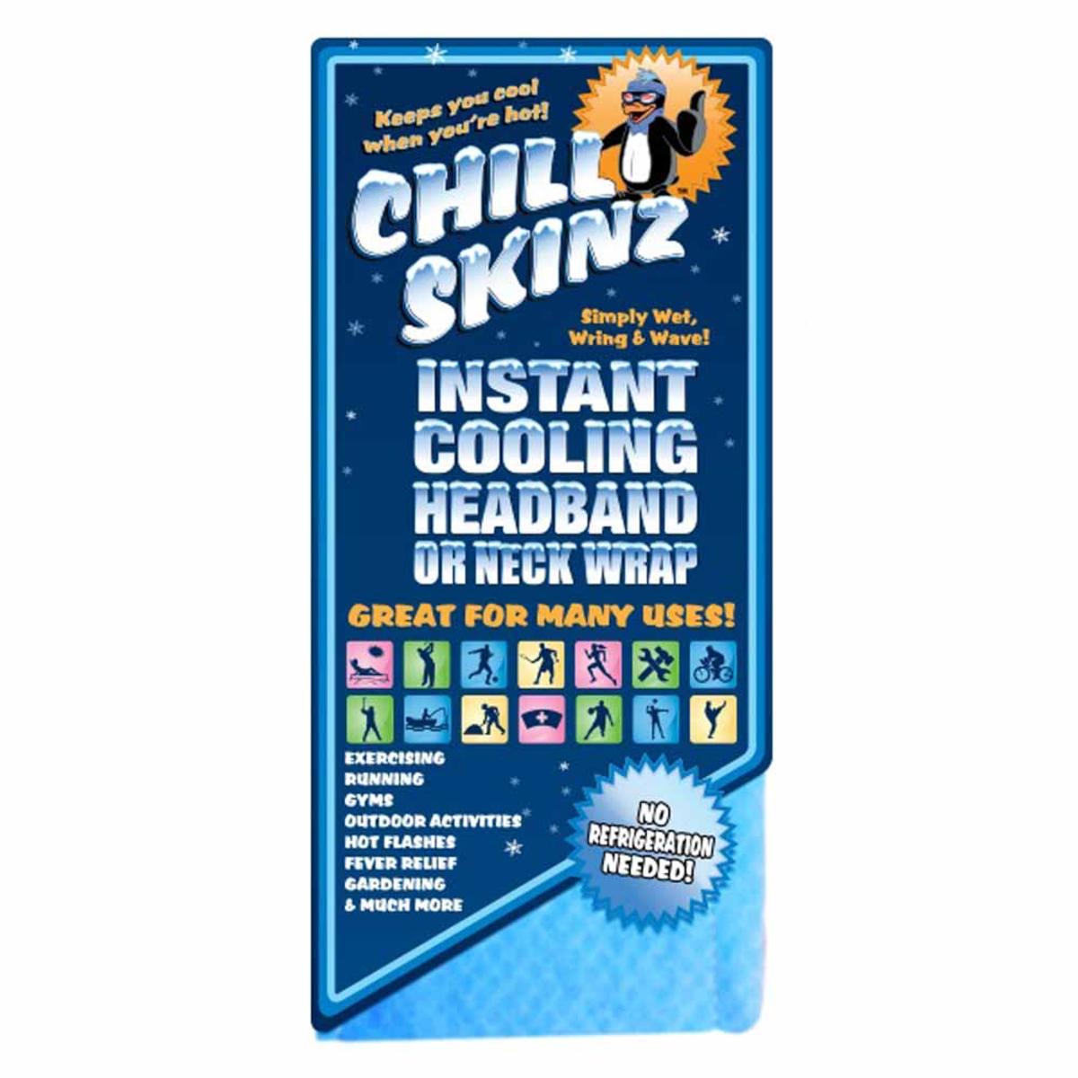 Chill Skinz Instant Cooling Headband/Neckband My Cooling Store