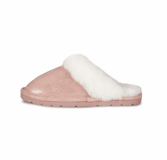 Cloud Nine Sheepskin Ladies Metallic Scuff
