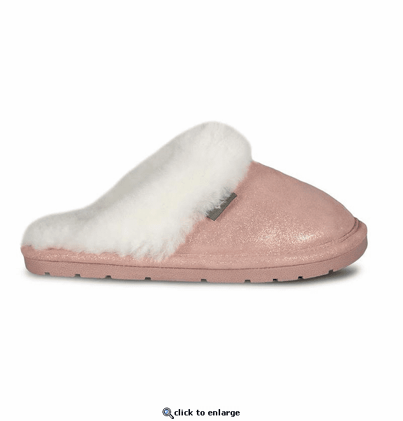 Cloud Nine Sheepskin Ladies Metallic Scuff