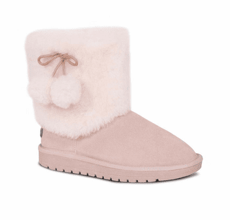 Cloud Nine Sheepskin Ladies Pom Pom Sheepskin Boots