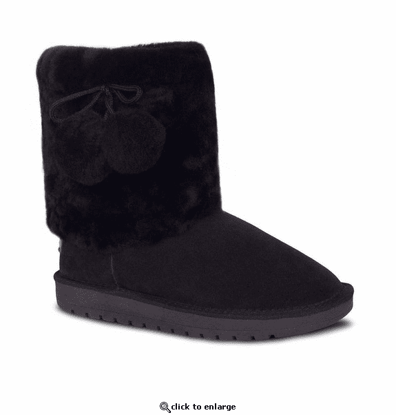 Cloud Nine Sheepskin Ladies Pom Pom Sheepskin Boots