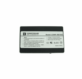 Compcooler 7.4V 5000mAh Rechargeable Battery and Charger