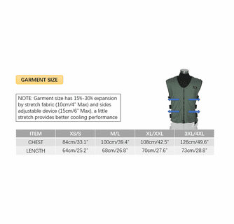 CompCooler Mesh Liquid Cooling Vest