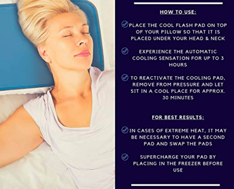 Cool Care Technologies Cool Flash Pillow Pad My Cooling Store
