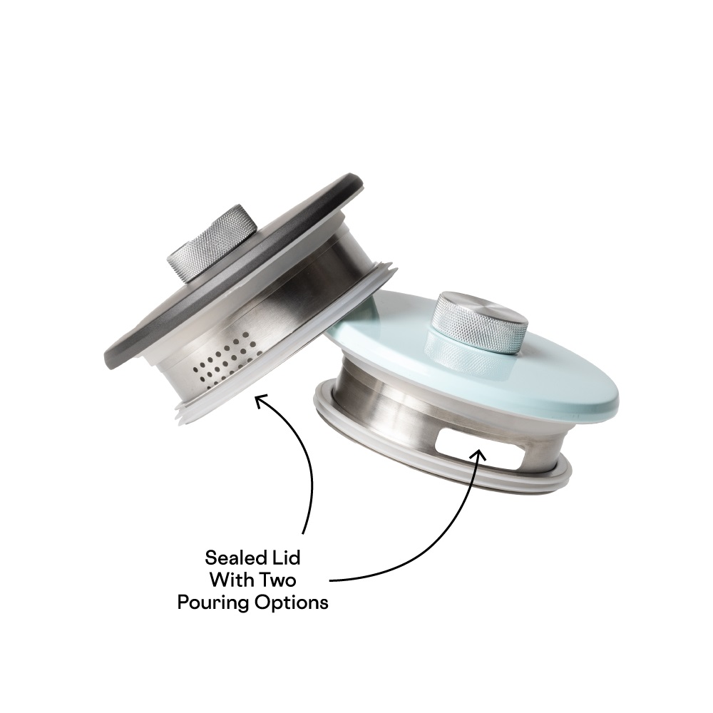 Corkcicle Pitcher Gloss Powder Blue