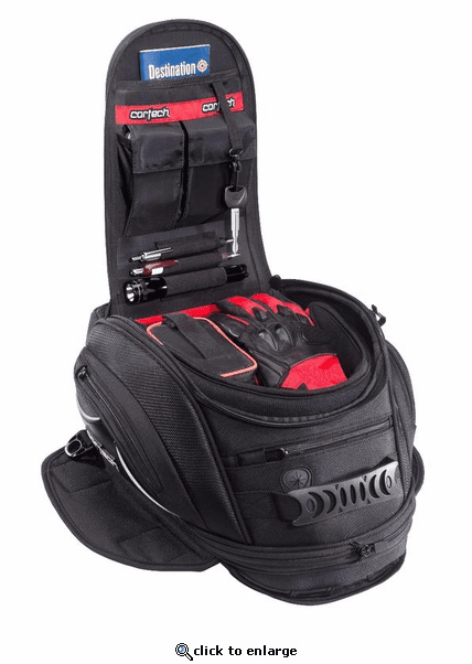 Cortech Super 2.0 10L Magnetic Tank Bag Black