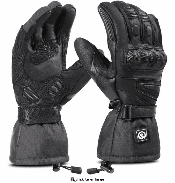 Day Wolf Unisex Electric Rechargeable Heated Gloves for Cycling, Motorcycle & Skiing