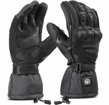 Day Wolf Unisex Electric Rechargeable Heated Gloves for Cycling, Motorcycle & Skiing