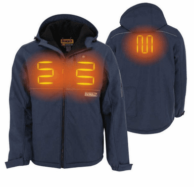 DeWalt Men's Heated Soft Shell Kitted Jacket with Battery